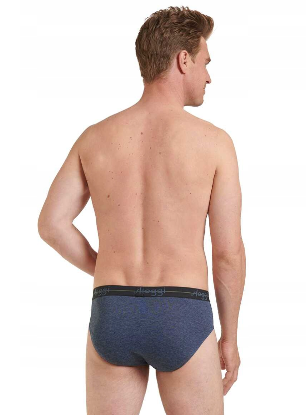 Sloggi Start Midi slips - 2-pack - noir & marine - 2XL - coton lycra doux, coupe parfaite