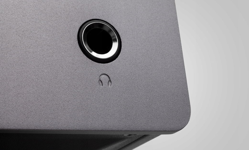 Cambridge Audio Duo Préamplificateur phono MM/MC - amplificateur de casque intégré - gris lunaire - 215 × 47 × 159 mm