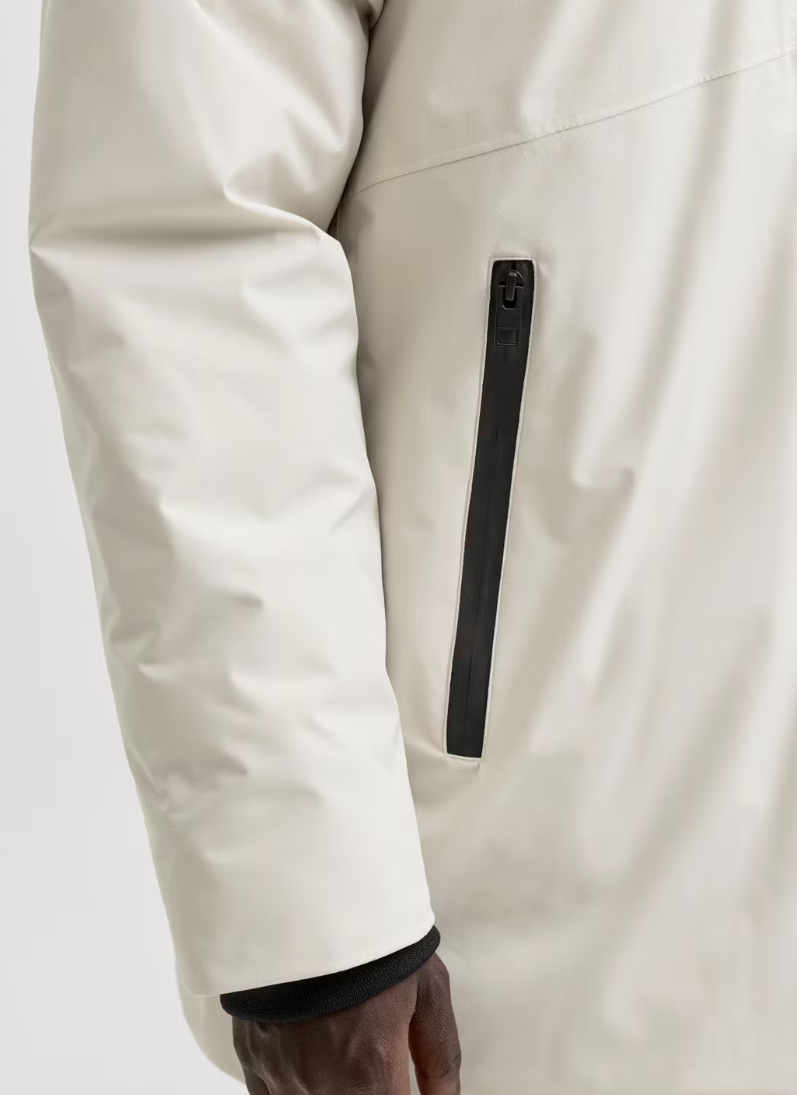 Jack & Jones Planet Parka Veste Homme - Taille M - Couleur Crème