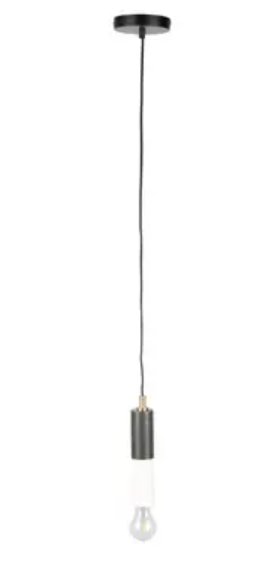 Feliz Lampe pendante Yuna - Fer et verre - 230V - 23W - 160x5cm - Blanc