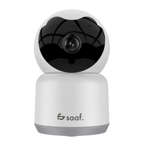 Caméra de sécurité WiFi HD - Vision nocturne, détection de mouvement, audio bidirectionnel, stockage dans le cloud et sur SD - Compression H.265