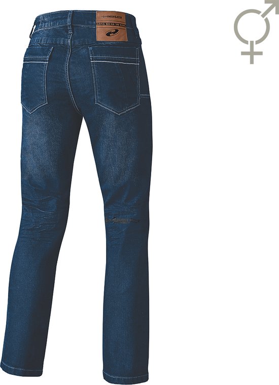 HELD CRANE STRETCH Pantalon de moto en jean stretch - Jean de moto en denim bleu 38 Femmes