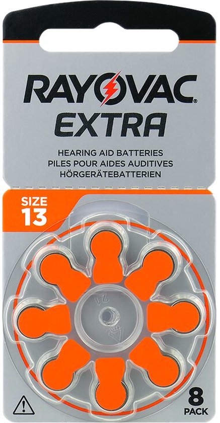 PR48 Extra - Rayovac 13 - paquet de 8