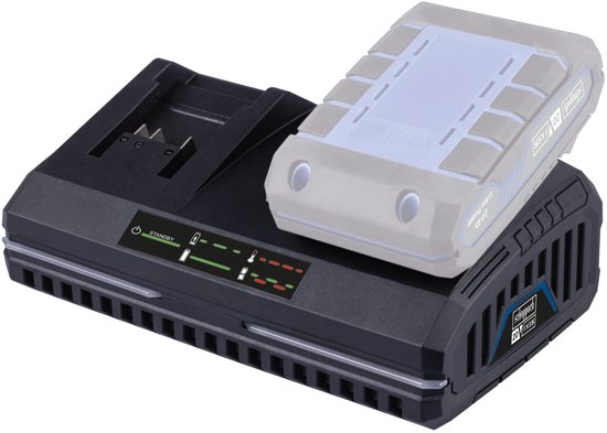 Scheppach SDBC2.4A Chargeur double pour batteries 2,4 A
