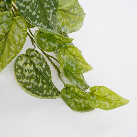 Mica Decorations Plante Artificielle Scindapsus en Pot de Fleur Stan - H44 x Ø17 cm - Vert