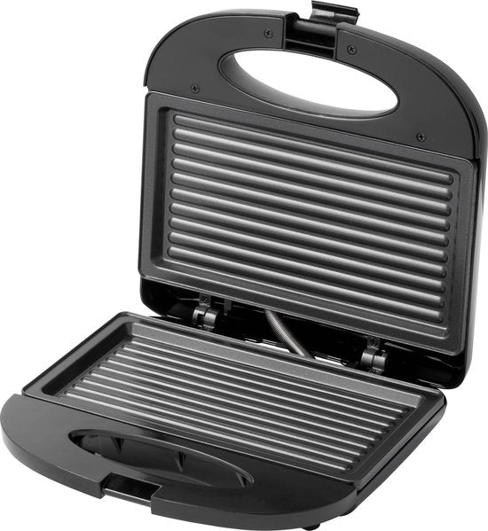 Tomado TGS2000B - Fer à toasti - Gril - Sans PFAS - Toasti maker - 21,5 x 12 cm - 750 watts - Noir