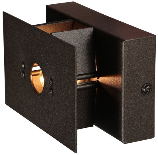 Applique murale Cacao Muro 3365CA, lampe d'ambiance LED G9 à intensité variable, style moderne, 13 x 7,5 x 9 cm, Steinhauer