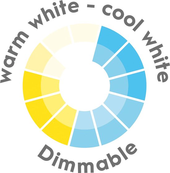 Ampoule LED alpina Smart Home - E27 - 60 W - Application connectée - Lumière blanche chaude et froide