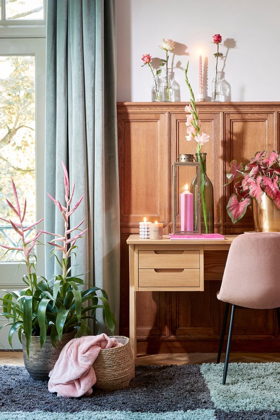 Chaise de salle à manger - Mica Decorations - Polyester recyclé - Blanc cassé