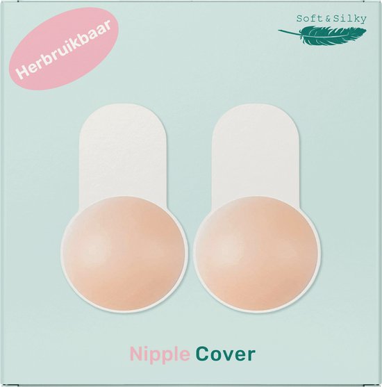 Soft & Silky Push up - Couvre-mamelons - Coussinets de soutien-gorge - Coussinets pour dames - Respirant - Imperméable - Adhésif - Téton - Autocollant - Autocollant - Boob Tape