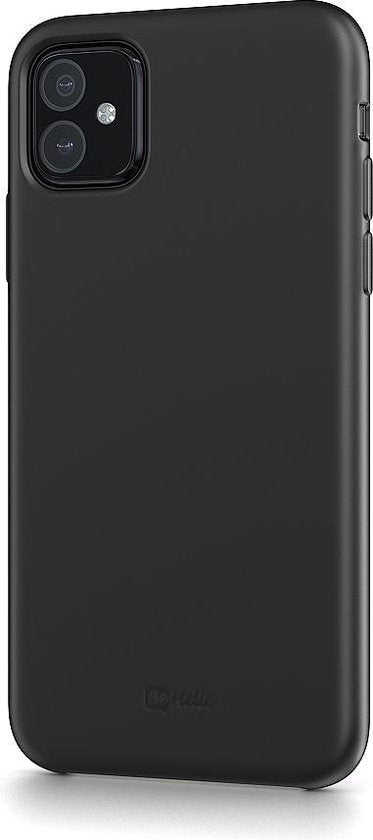 BeHello iPhone 11 Liquid Silicone Case Noir