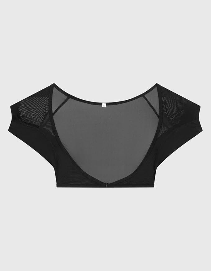 Haut anti-transpiration en fibre pour femme - Débardeur anti-transpiration avec coussinets sous les bras PRO et traitement à l'argent - MicroModal - XS