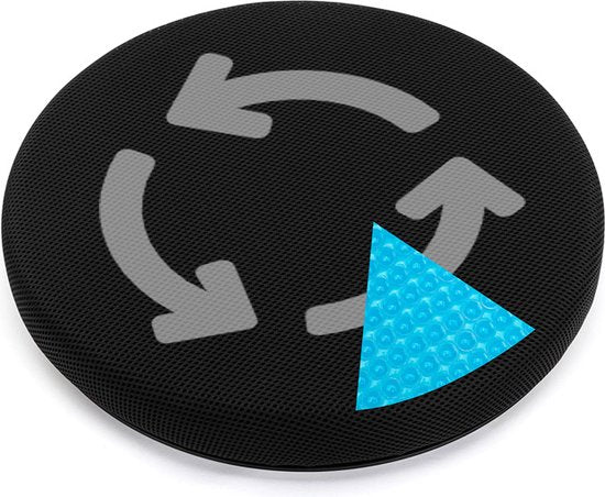 Wellhealth - Coussin confortable en gel, adapté à toutes les chaises - 2 pièces