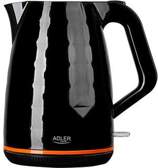 Bouilloire Adler AD 1277 B, 1,7 l, noire, 2 200 W