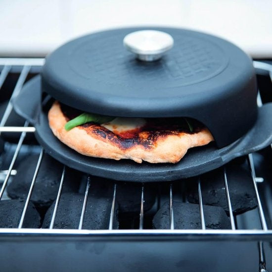 Boska Pizza Baker BBQ Mini - Noir - 23 x 19 x 6cm - Rond - Fonte