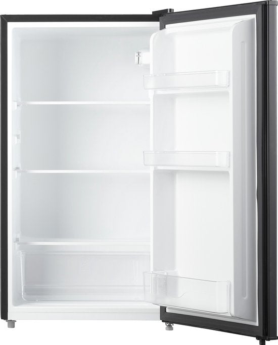 Tomado TLT4702B - Réfrigérateur de table - 93 litres - 3 étagères - Etiquette énergie E - Noir