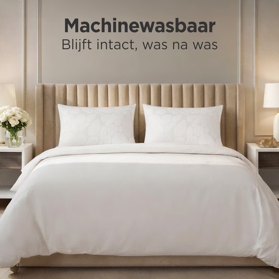 Oreiller CozySense® - Lot de 2 - 50x70 CM - Oreiller de sommeil rafraîchissant - Oreiller réglable avec rembourrage supplémentaire - Oreiller pour les dormeurs sur le côté, le ventre et le dos