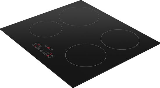Tomado TIH6001B - Plaque de cuisson à induction - Encastrable - Prise normale - Autoconnexion facile - 1 phase - 4 zones de cuisson - Noir