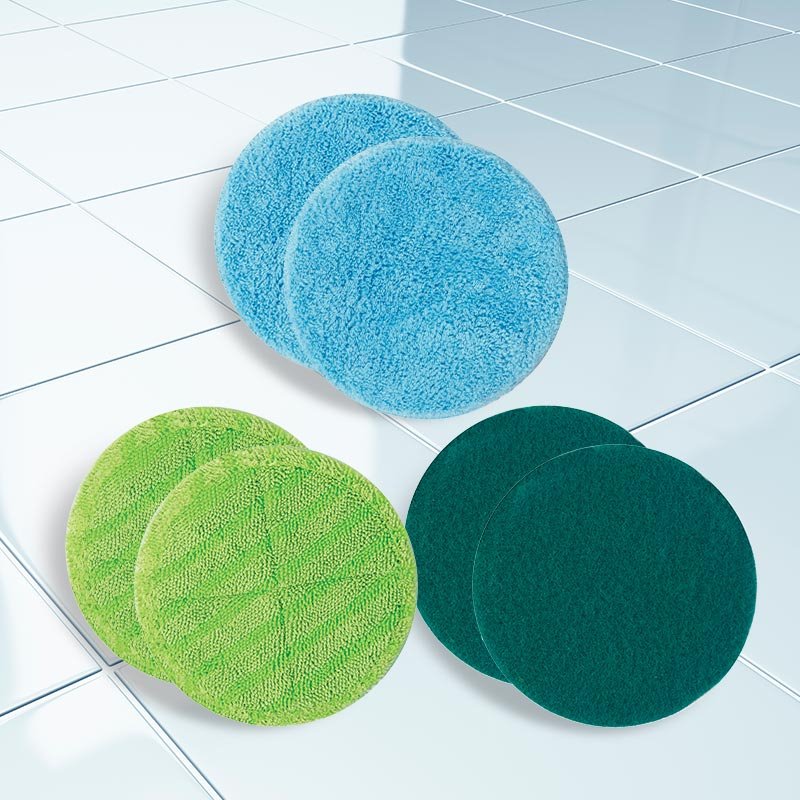 Coussins de rechange Hurricane Dweil - Lot de 6 - Compatibles avec la serpillière flottante