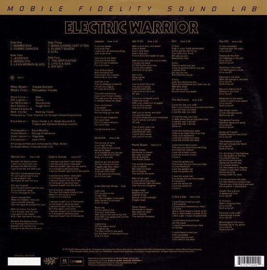 T.rex Electric warrior - LP