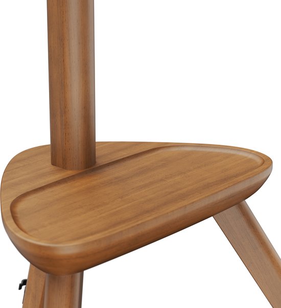 VDD TV Stand - Floor Stand - Studio Tripod - Easel Design - Up to 65 inches - Brown