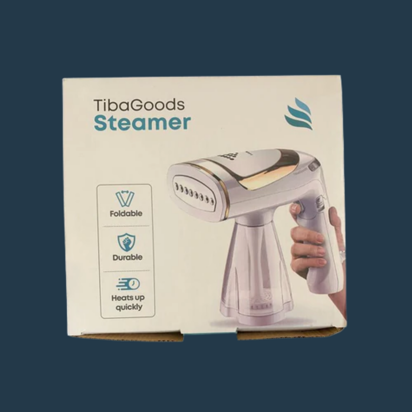 Défroisseur vapeur - TibaGoods - Pour vêtements - Chauffe rapidement - 1600w - 250ml