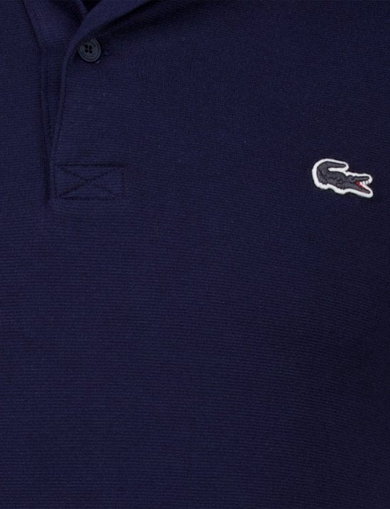 Polo Lacoste respirant bleu foncé (navy) - Taille L - Homme