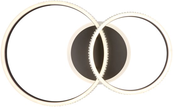 Globo - plafonnier - Grouni - nickel - métal - plafonnier - LED - 67314-50