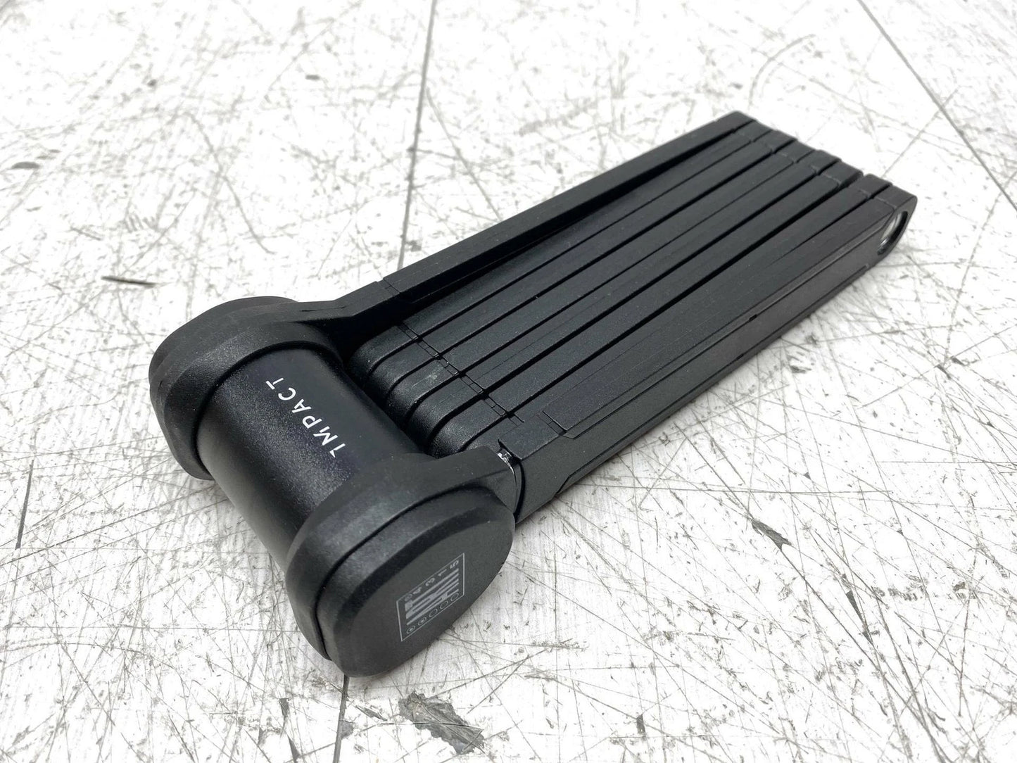 FlexLock 15 : antivol pliable pour vélo et vélo électrique, haut niveau de sécurité, 15-110 cm, avec support, haute sécurité grâce à un cylindre de précision à 5 goupilles