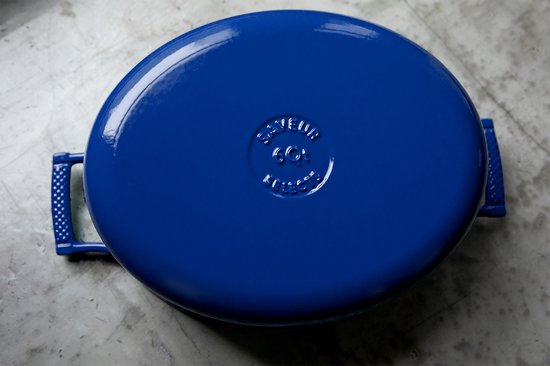 Cocotte en fonte - Saveur Selects - Ø30 cm - Sans PFAS - Compatible induction et toutes sources de chaleur - Bleu