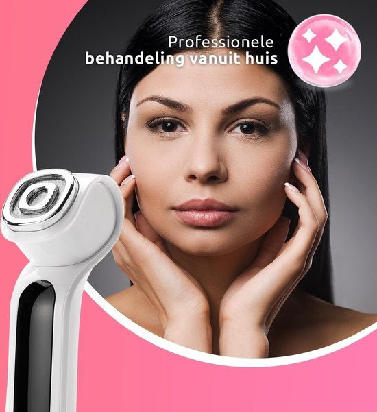 TheBeautyWay Skin Rejuvenator - 7 étapes - Sans fil - Appareil de lifting - Appareils de lifting pour femmes - Appareil de lifting - Soins de la peau - Rechargeable par USB - Nettoyant pour le visage - Réduit l'acné, les lignes, les rides et la fatigue