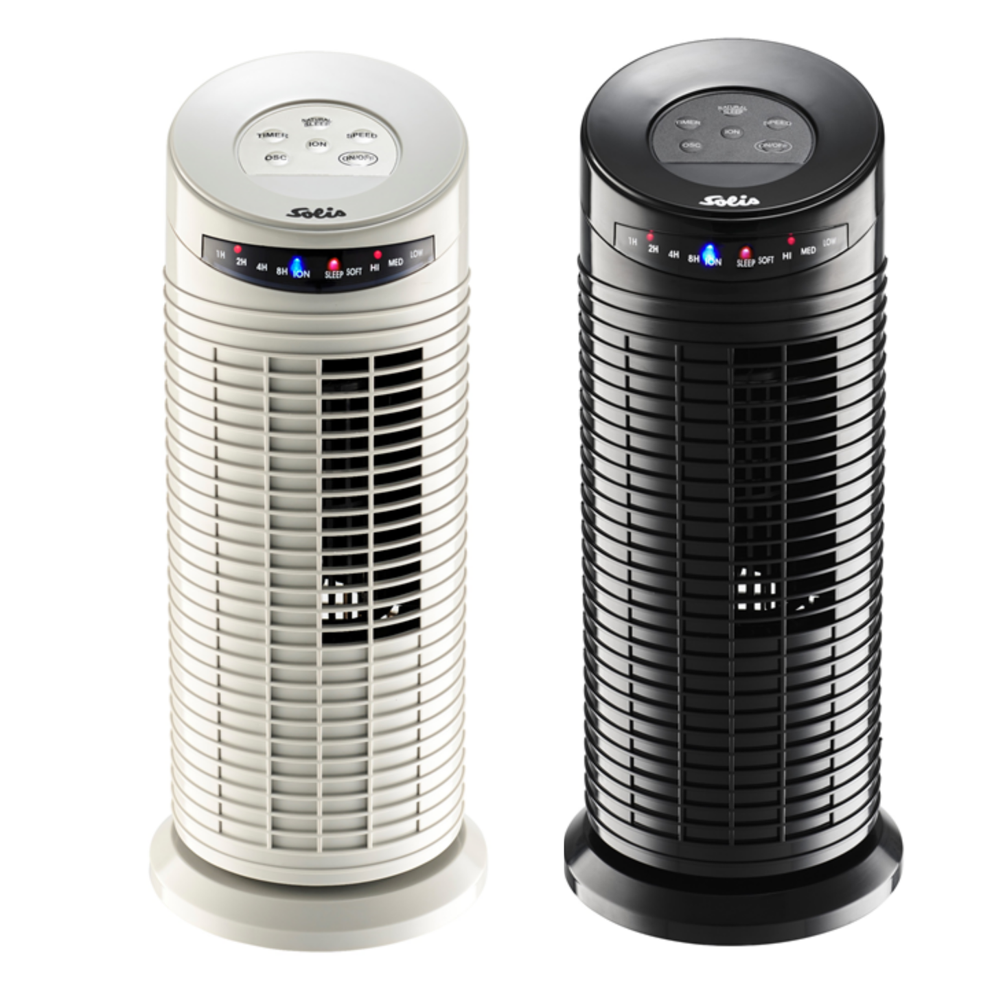 Ventilateur Solis Tower Fan 749 Ventilateur de tour - 38 cm de haut - Noir
