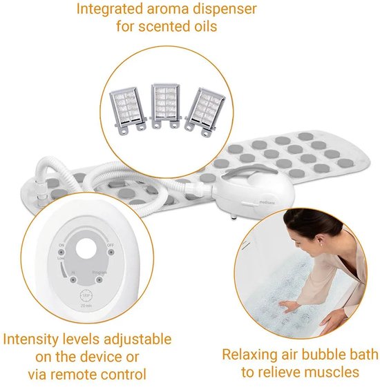 Tapis de bain à bulles Medisana MBH