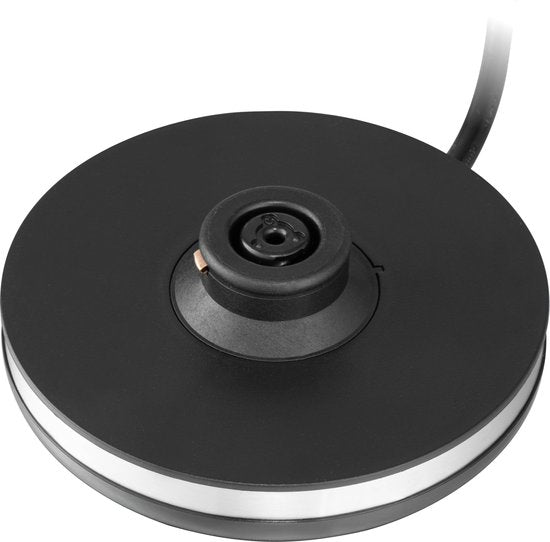 Inventum MK350 - Mousseur à lait électrique - 115/240 ml - Mousseur chaud/froid - Chauffant - Sans PFAS - Revêtement anti-adhésif - Noir/RS