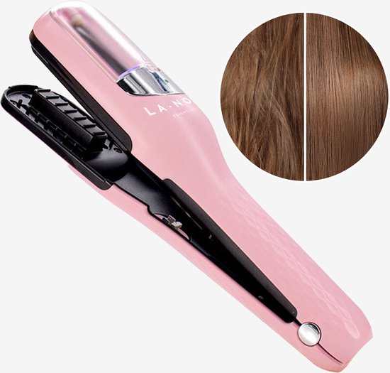 Epilateur pour cheveux fourchus - La Nou® Split Remover 4 - Accessoires inclus - Rose