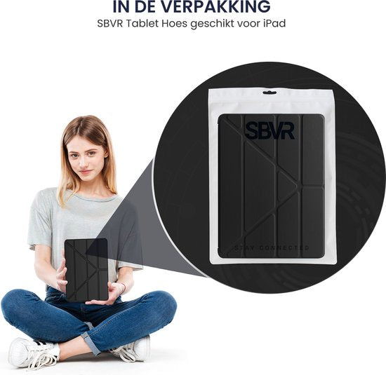 Étui pour tablette adapté à l'iPad Pro 11 pouces (2024) - M4 - Smart Cover - Noir