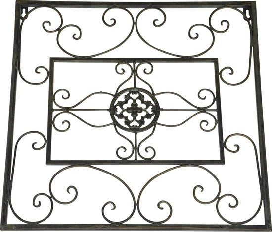 Décoration murale Sunburst - 45x45cm Viva la vida - Gris