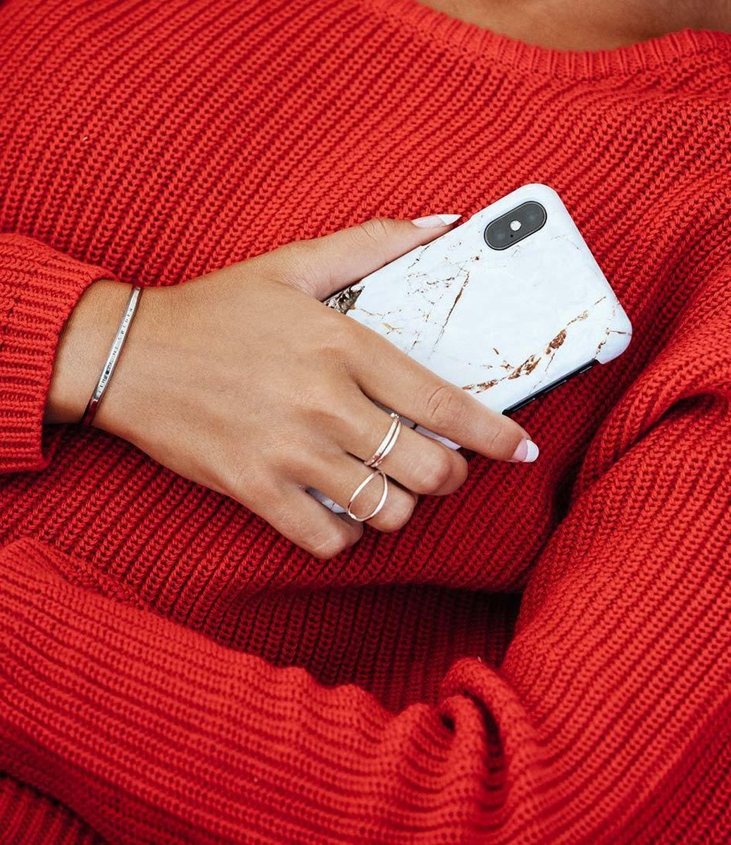 iDeal of Sweden - Coque pour iPhone 11 Pro - Coque arrière Fashion Gold Carrara