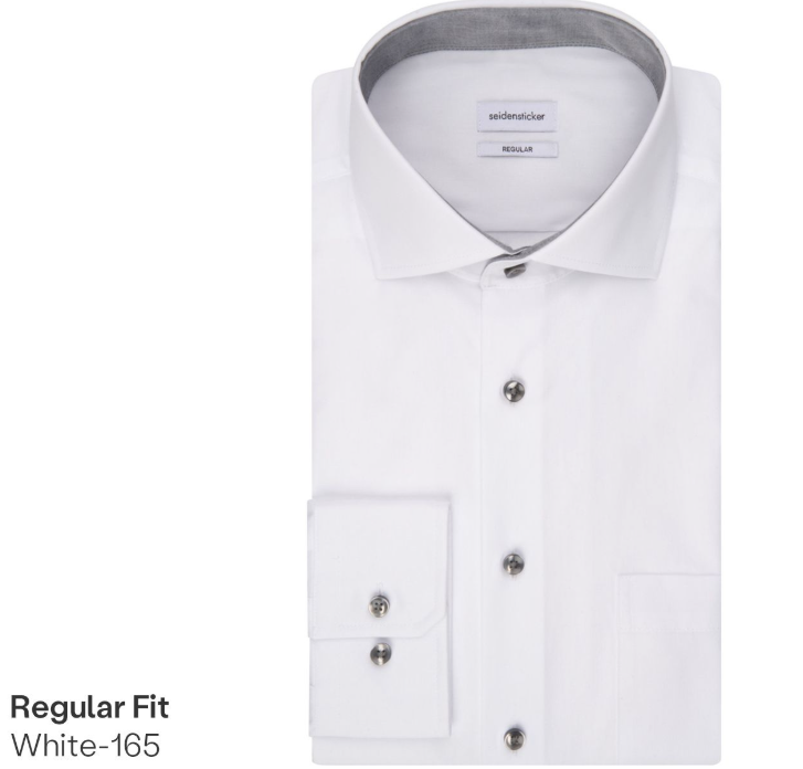 Seidensticker Business Shirt White-665 SF Spread Kent - Size 40 - Classique et élégant pour l'homme moderne