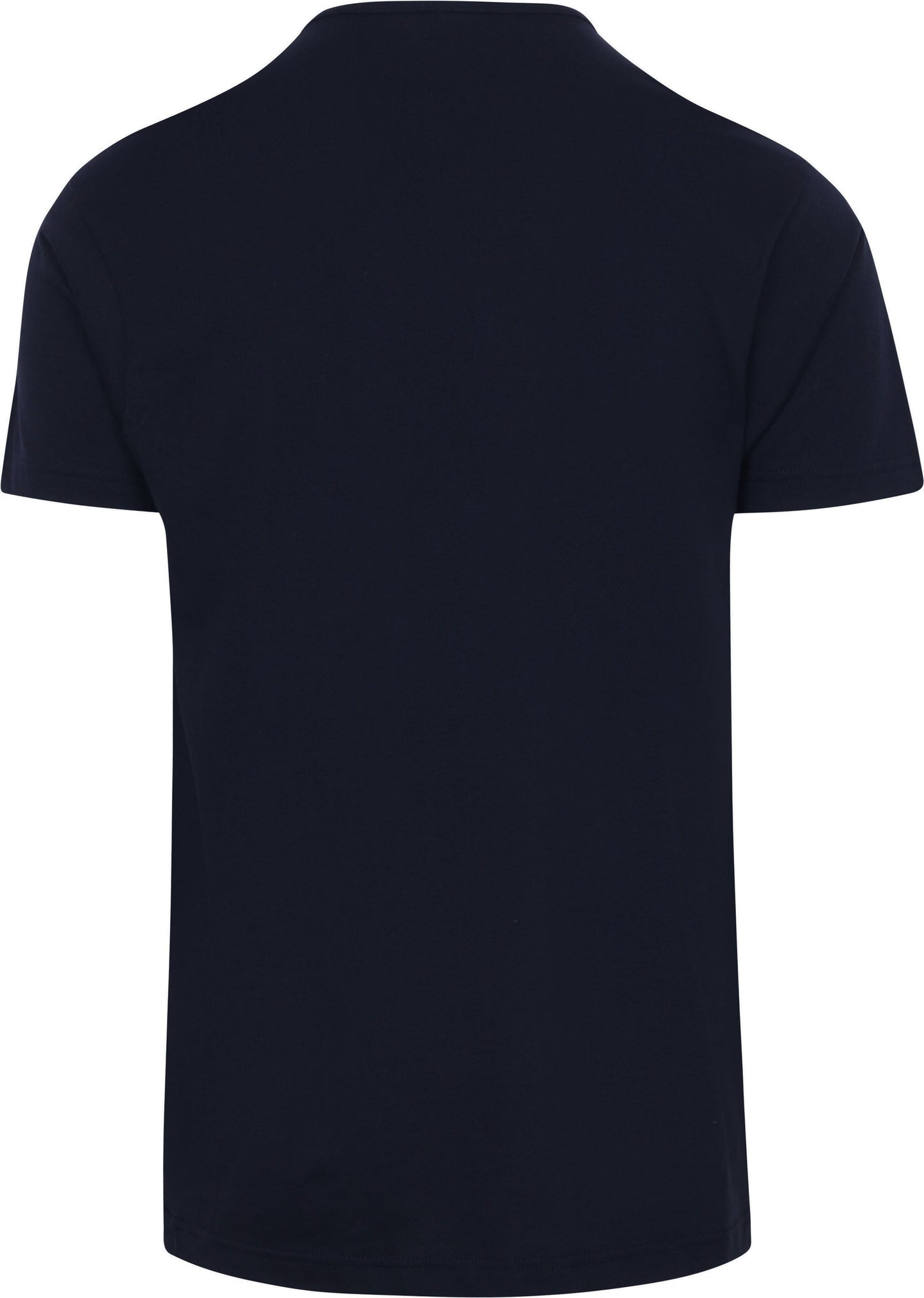 Alan Red - S - T-shirt Derby - pack de 4 - col rond - Navy
