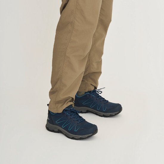 Travelin' Nalden Homme - Chaussures de randonnée basses - Imperméables - Bleues - taille 40