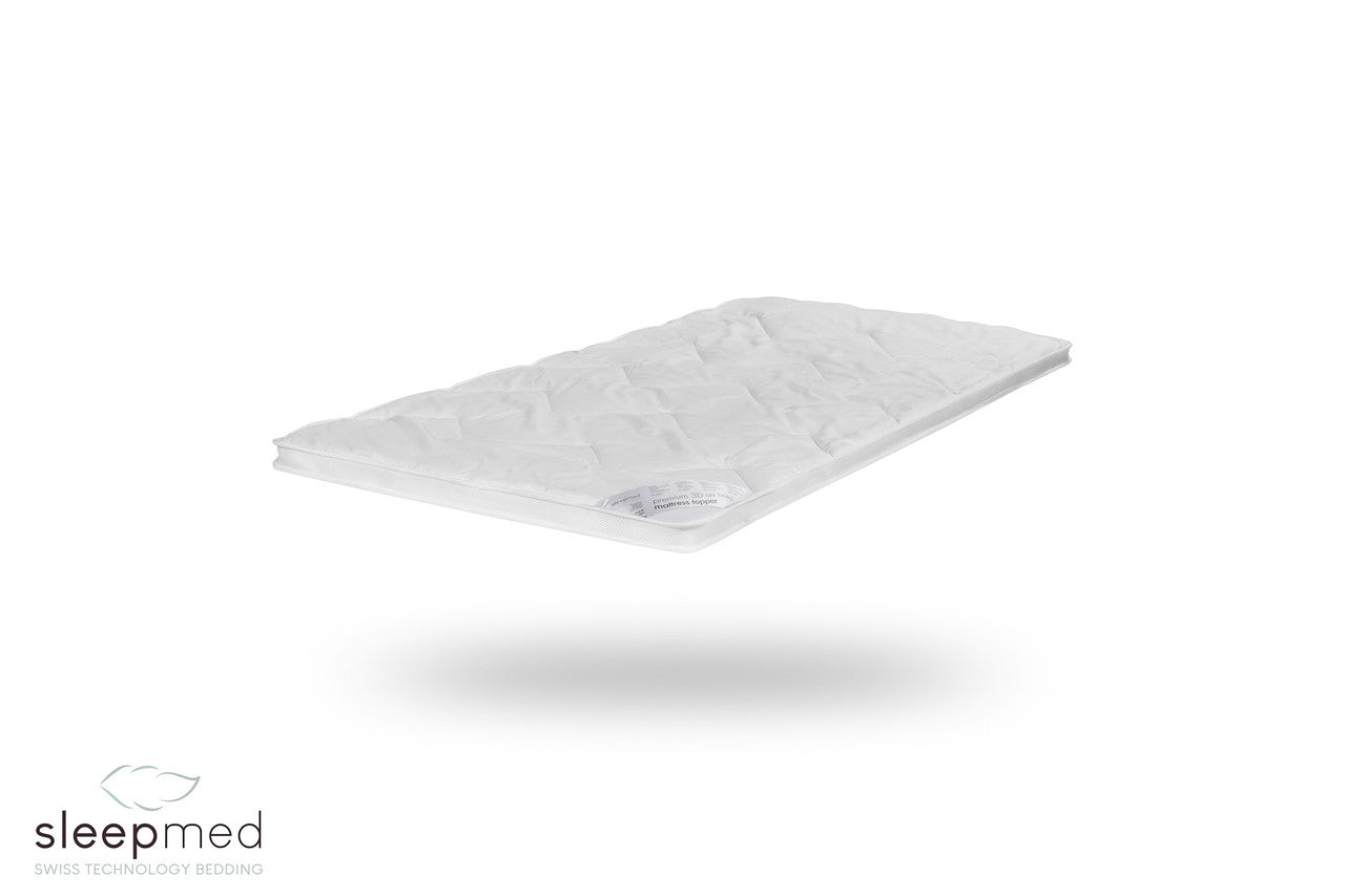 Premium 3D Air Hotel Top Mattress 180x200 cm - Luxury Comfort in White
