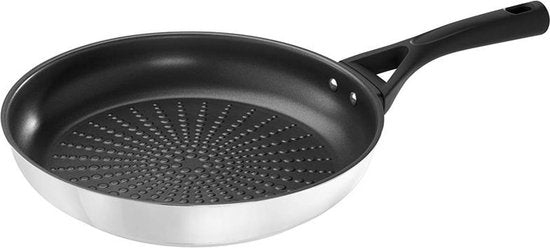 Pyrex Expert Touch Poêle à frire - Induction - acier inoxydable