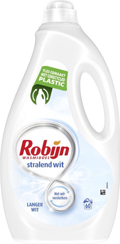 Robijn - Lessive liquide - Blanc éclatant - 60 lavages