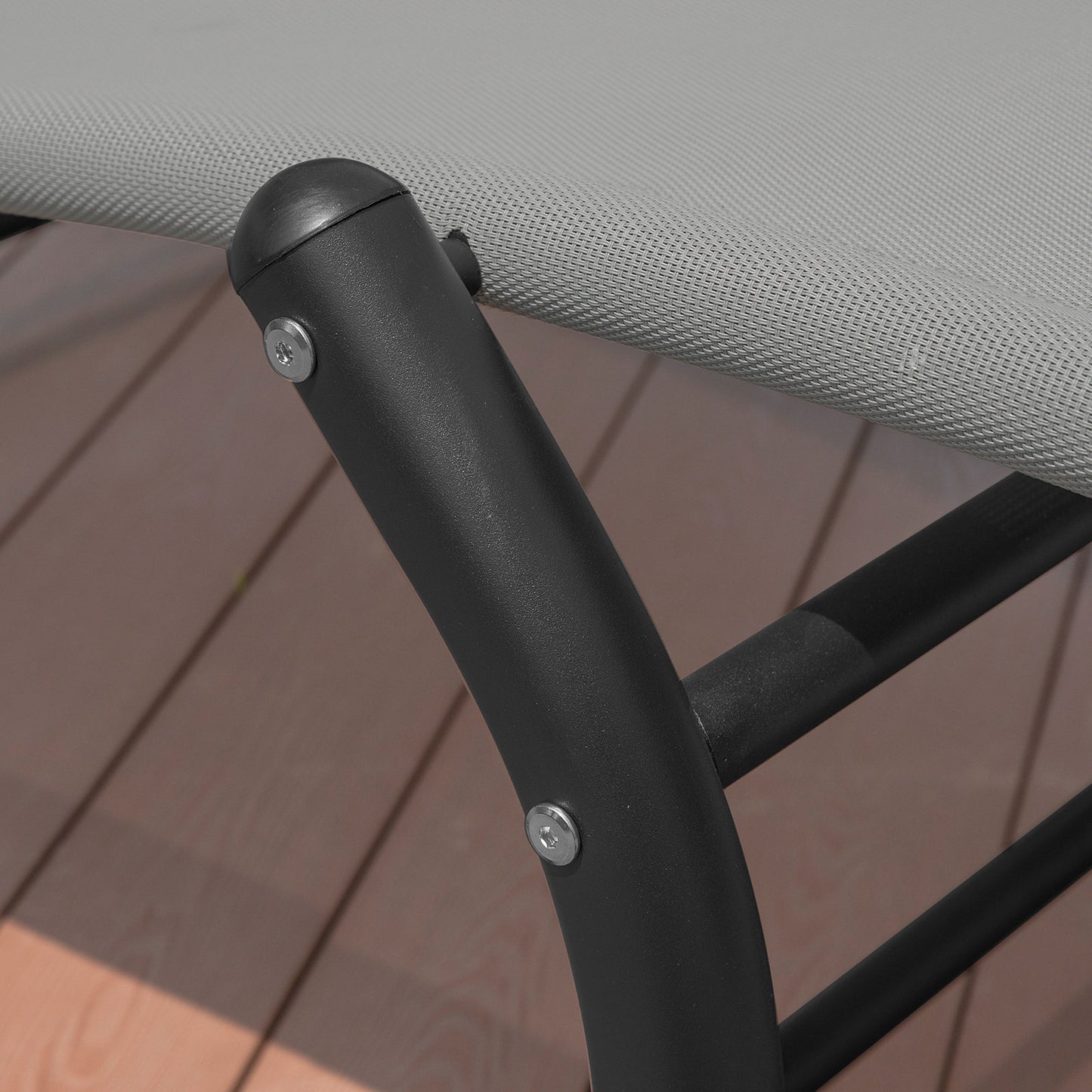 SoBuy Sun deck Fauteuil à bascule 2 places - 300kg - 140x184x180cm