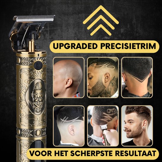Tondeuse à cheveux professionnelle en T sans fil - Sansbeauté® Buddha Trimmer - Tondeuse à barbe - Tondeuse à cheveux pour hommes - Cheveux - Tondeuse à cheveux - Machine à cheveux pour coiffeurs - Tondeuses à cheveux - Barber Hair Clipper - Hairdresser's