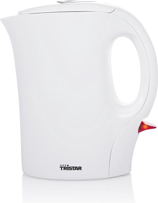 Bouilloire électrique Tristar WK-3372 - 1 100 W - 1 L - Adaptée au camping - Blanche