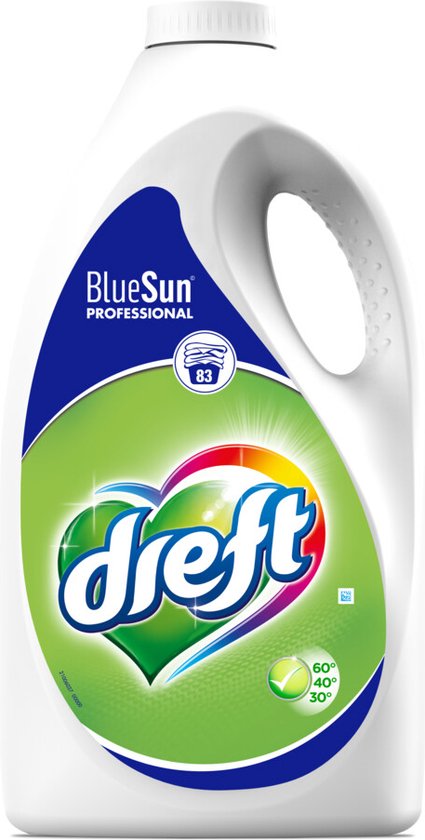 Lessive liquide Dreft Professional 83 cycles de lavage - 3,73 litres