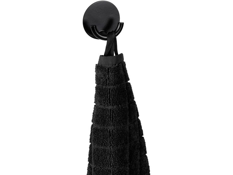WEWENKO Rondo Crochet mural double – Autocollant – Acier inoxydable – Noir mat – Ø 5,3 cmNKO Rondo Crochet mural double – Autocollant – Acier inoxydable – Noir mat – Ø 5,3 cm