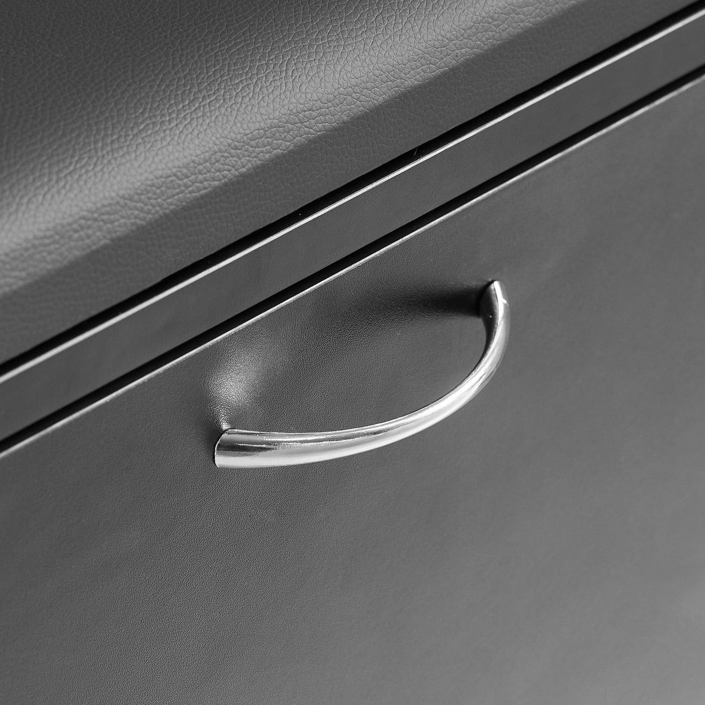 SoBuy FSR16-SCH Banc à chaussures avec siège - 1 abattant - 60 x 30 x 47 cm - Noir